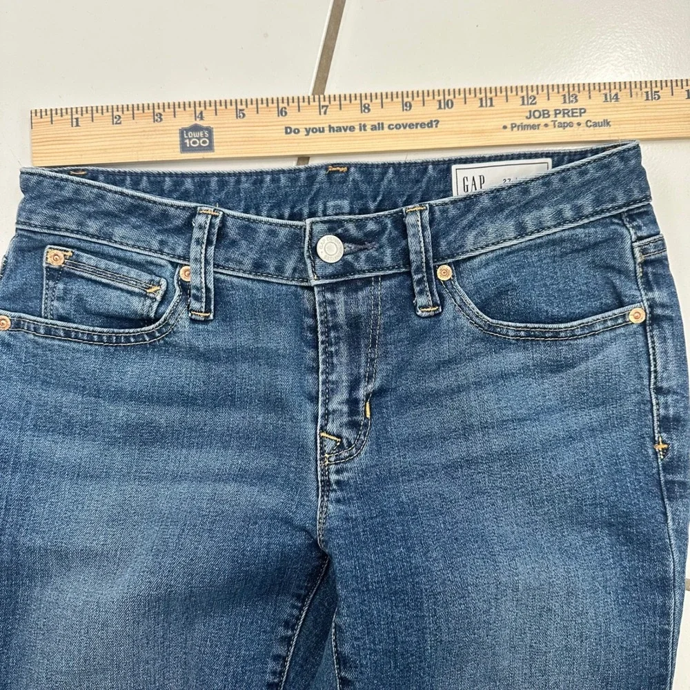 GAP Women's Jeans‎ Size 27 Medium Indigo Wash Bootcut Denim